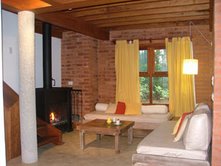 interior de la cabaña<br>Foto Arcadia